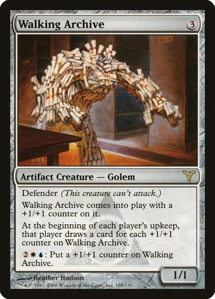 Walking Archive [Dissension] - MTG Single