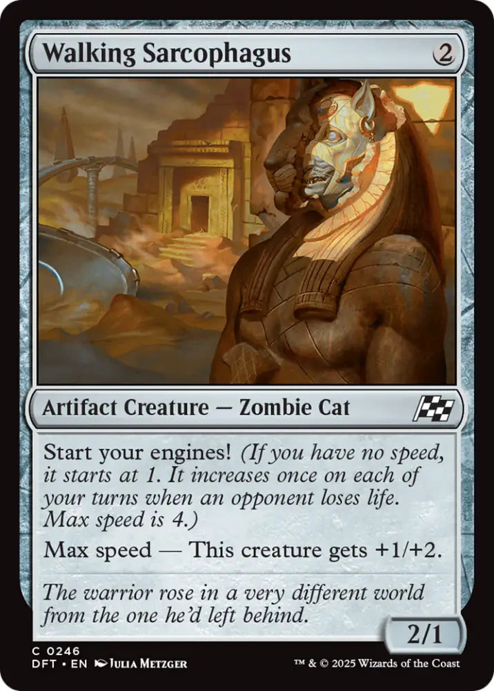 Walking Sarcophagus [Aetherdrift] - MTG Single