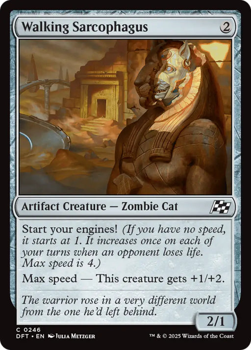Walking Sarcophagus [Aetherdrift] - MTG Single
