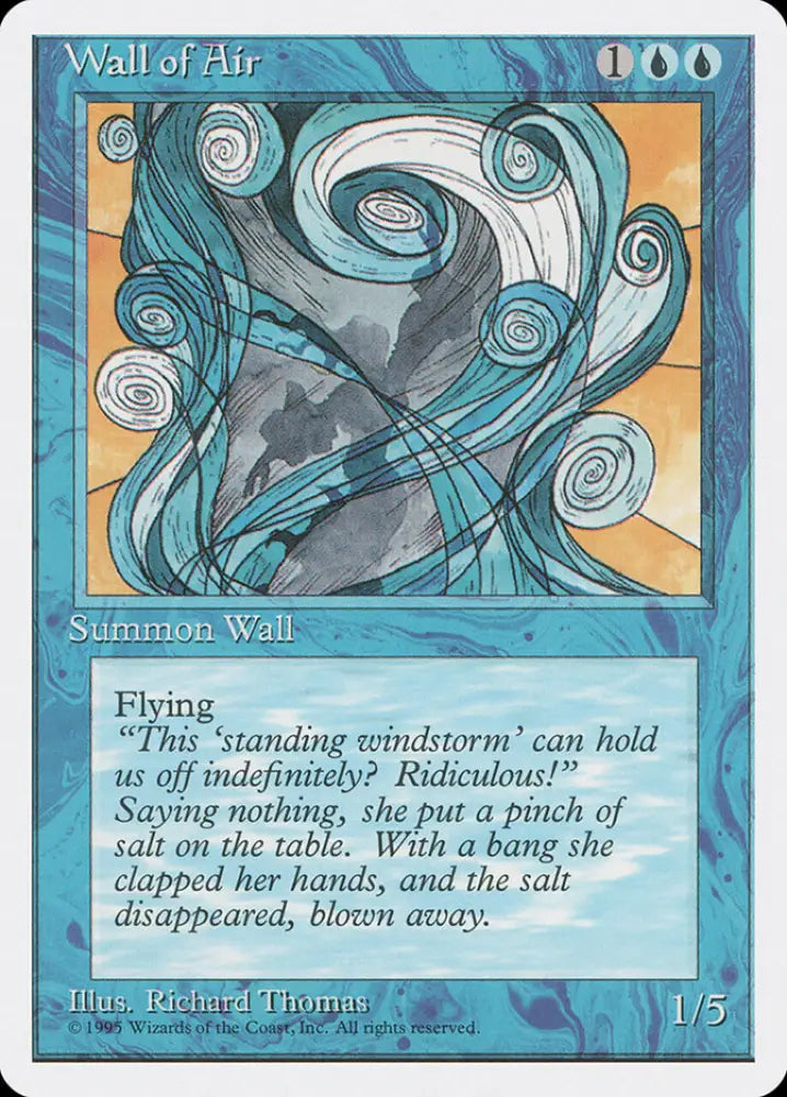 Wall of Air [Fourth Edition] - MTG Single