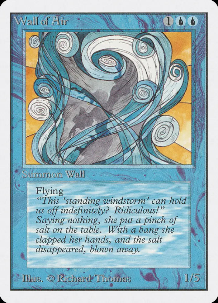 Wall of Air [Unlimited Edition] - MTG Single