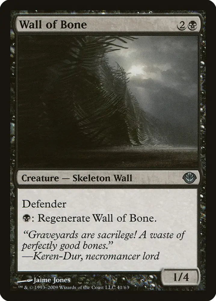 Wall of Bone [Duel Decks: Garruk vs. Liliana] - MTG Single