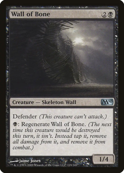 Wall of Bone [Magic 2010] - MTG Single
