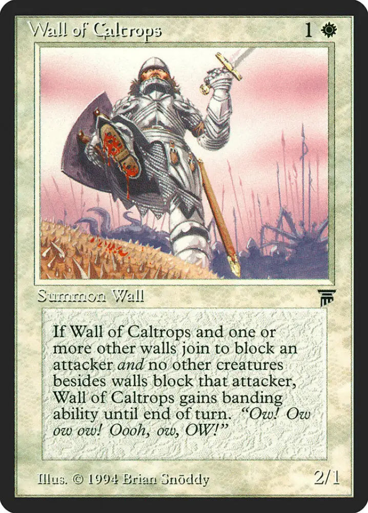 Wall of Caltrops [Legends] - MTG Single