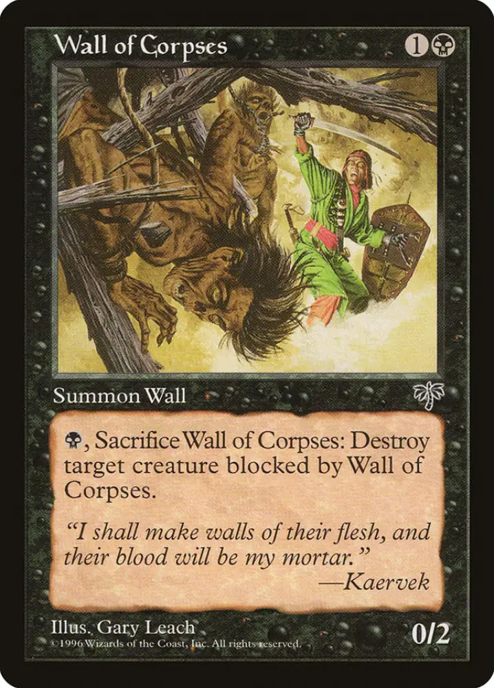 Wall of Corpses [Mirage] - MTG Single