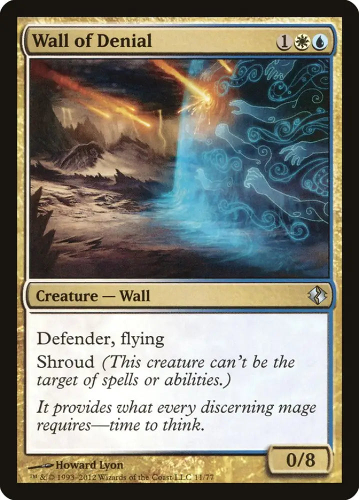 Wall of Denial [Duel Decks: Venser vs. Koth] - MTG Single