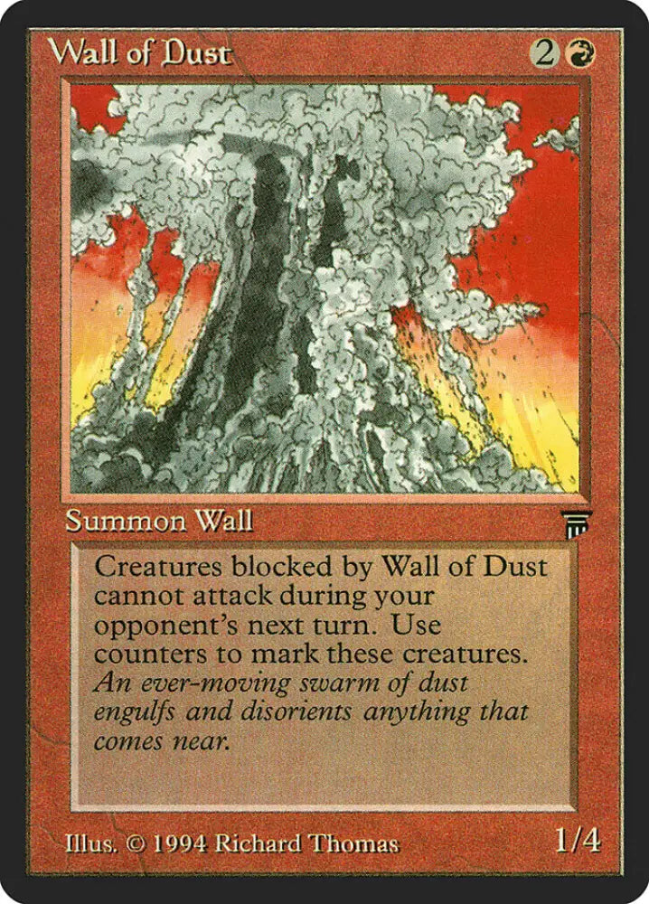 Wall of Dust [Legends] - MTG Single
