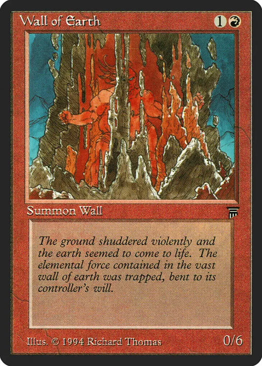 Wall of Earth [Legends] - MTG Single