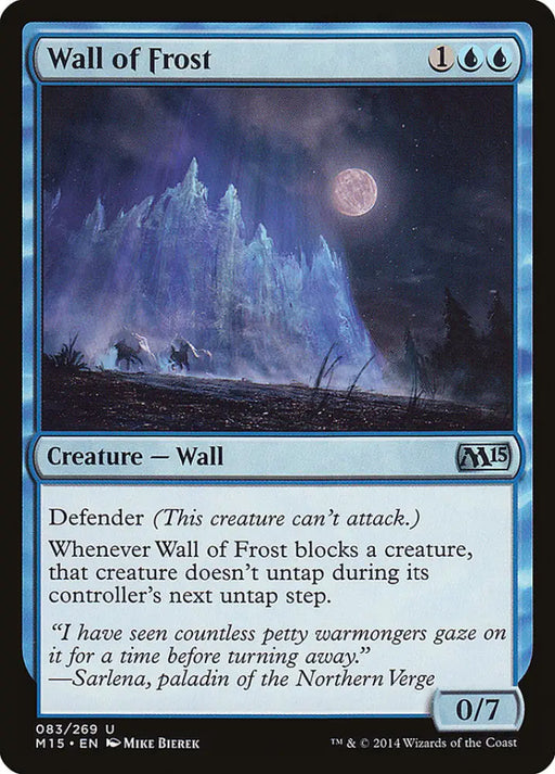 Wall of Frost [Magic 2015] - MTG Single