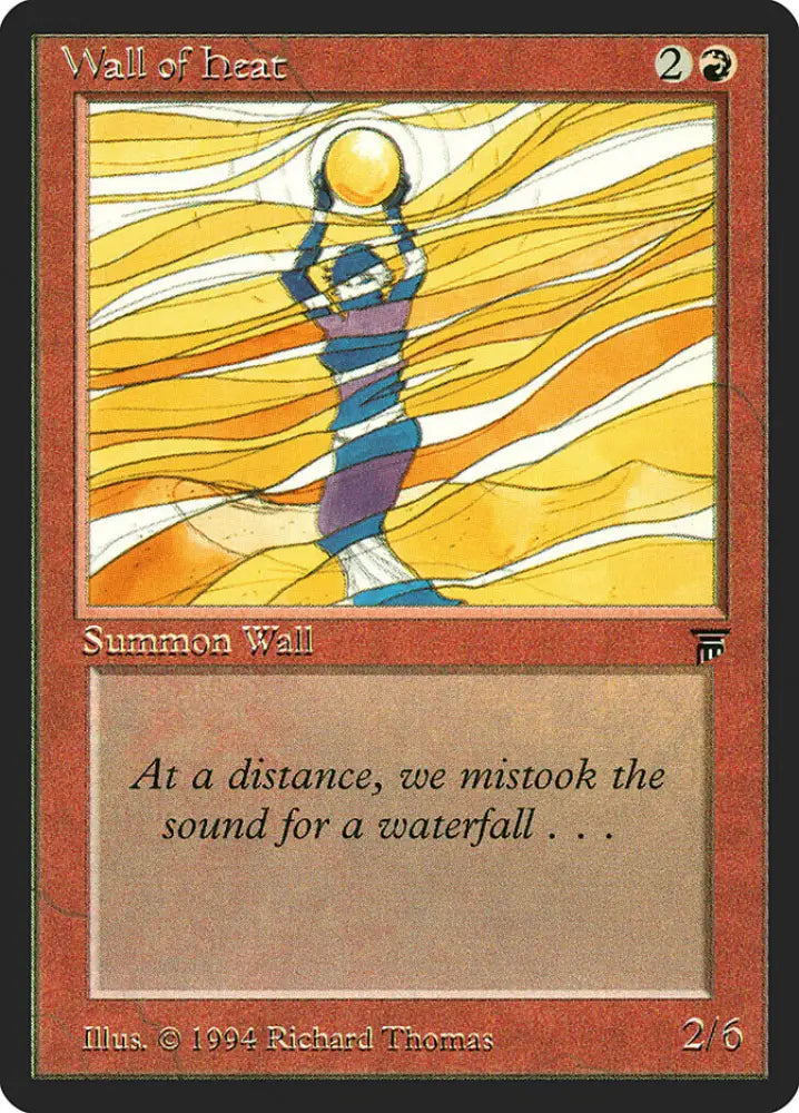 Wall of Heat [Legends] - MTG Single