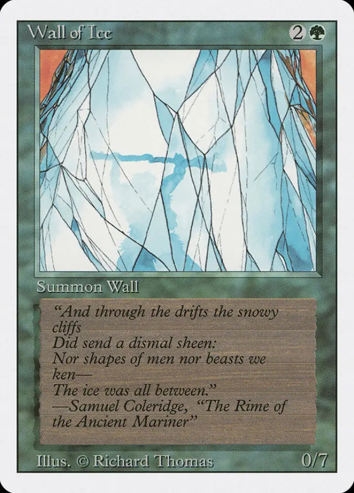 Wall of Ice [Revised Edition] - MTG Single