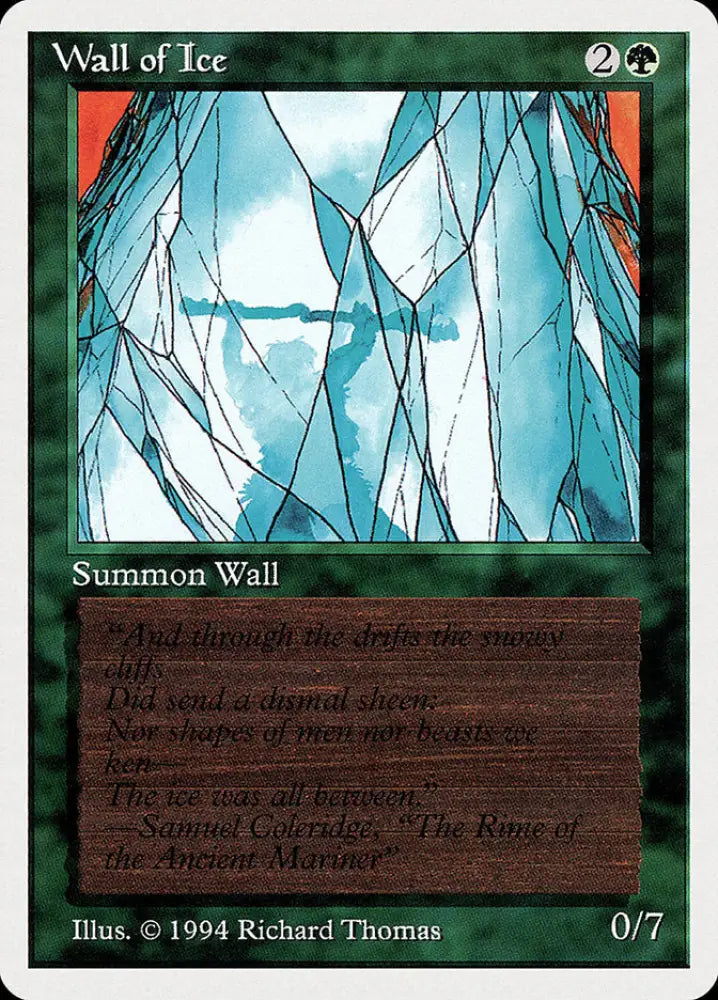 Wall of Ice [Summer Magic / Edgar] - MTG Single