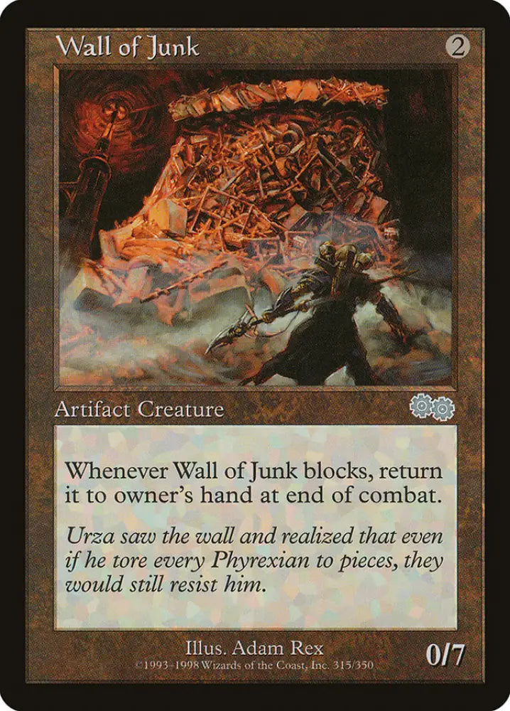 Wall of Junk [Urza’s Saga] - MTG Single