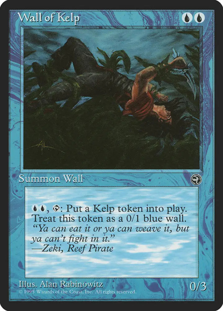 Wall of Kelp [Homelands] - MTG Single