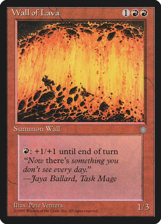 Wall of Lava [Ice Age] - MTG Single