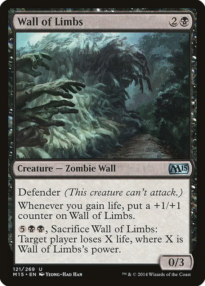 Wall of Limbs [Magic 2015] - MTG Single
