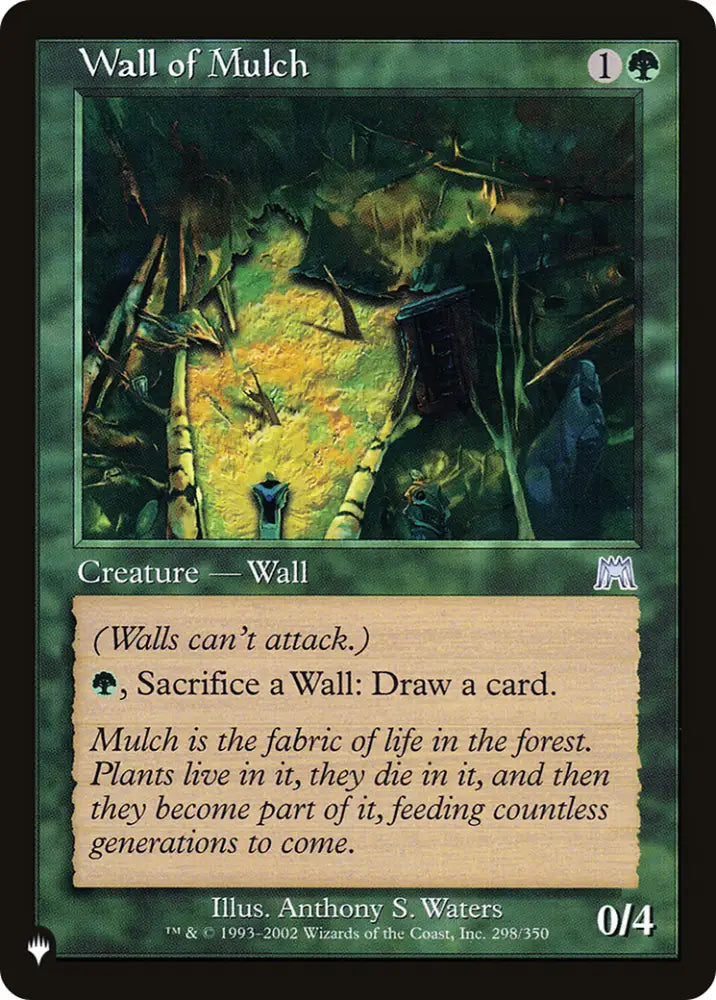 Wall of Mulch [The List] - MTG Single