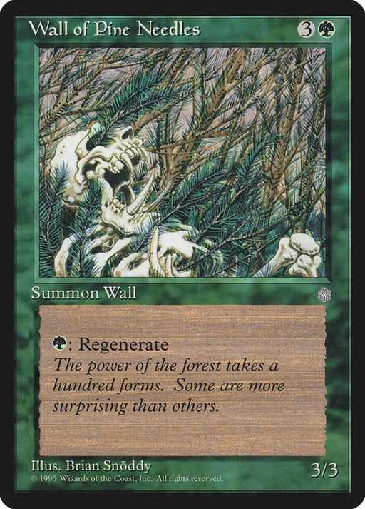 Wall of Pine Needles [Ice Age] - MTG Single
