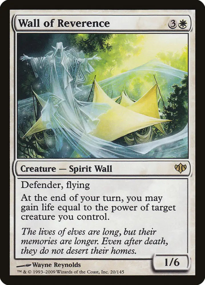 Wall of Reverence [Conflux] - MTG Single