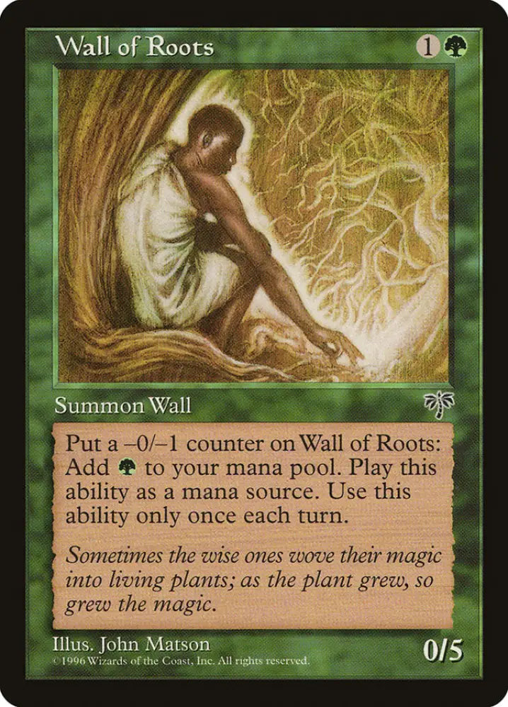 Wall of Roots [Mirage] - MTG Single