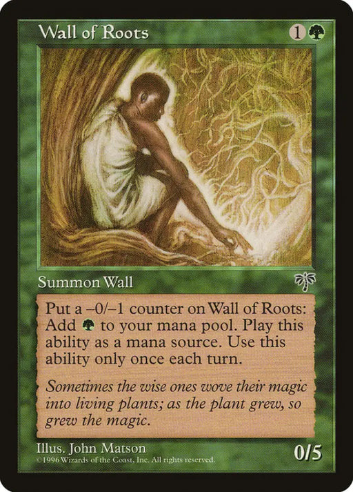 Wall of Roots [Mirage] - MTG Single