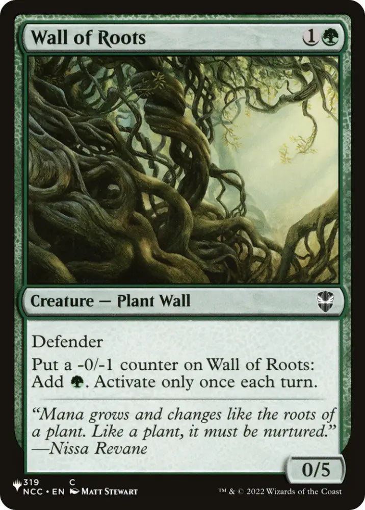 Wall of Roots [The List] - MTG Single
