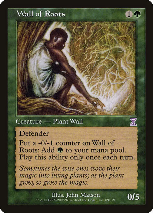 Wall of Roots [Time Spiral Timeshifted] - MTG Single