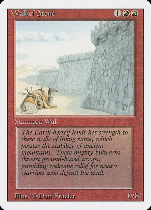 Wall of Stone [Revised Edition] - MTG Single