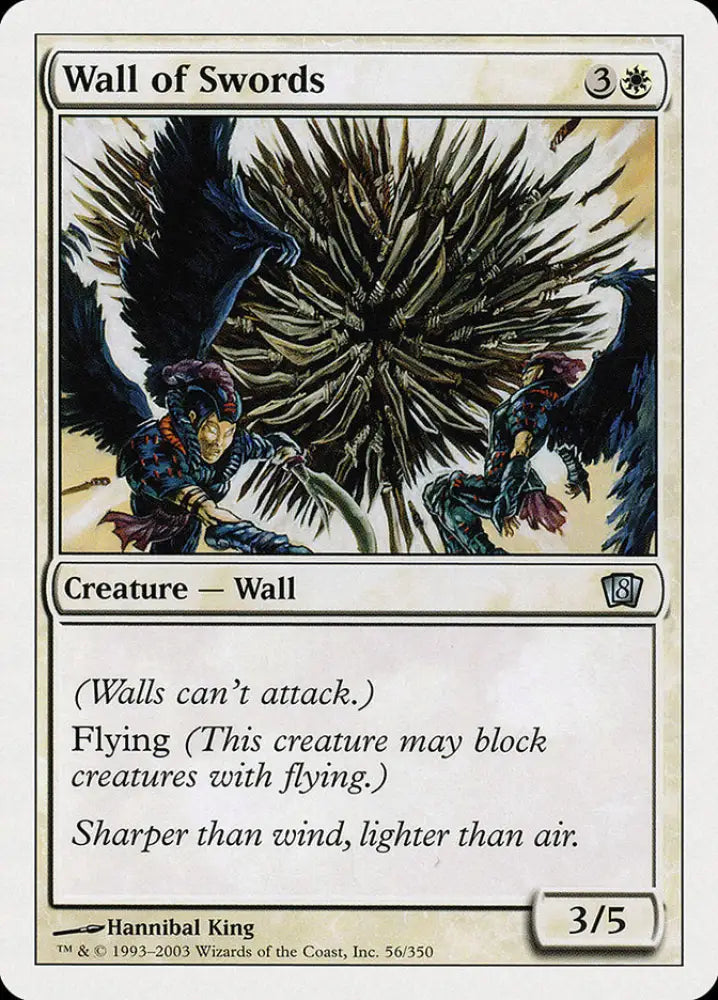 Wall of Swords (56) [Eighth Edition] - MTG Single