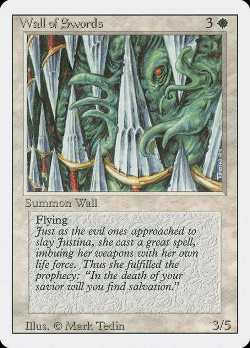 Wall of Swords [Revised Edition] - MTG Single