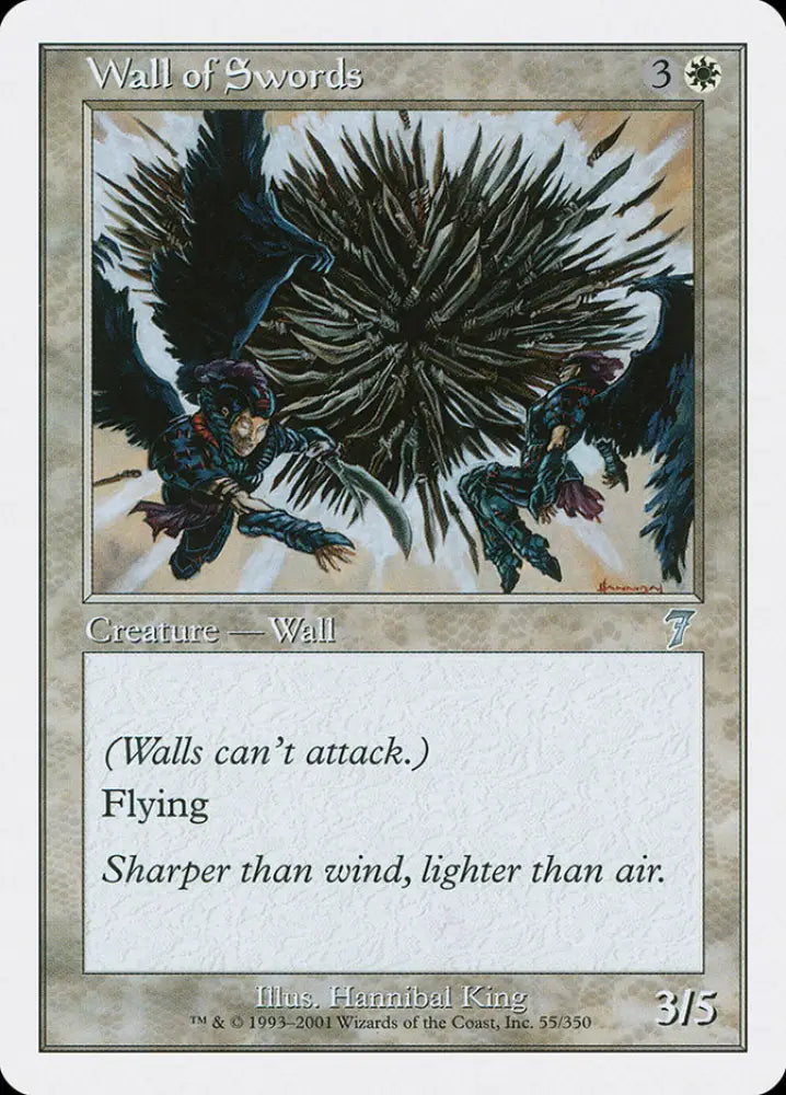 Wall of Swords [Seventh Edition] - MTG Single
