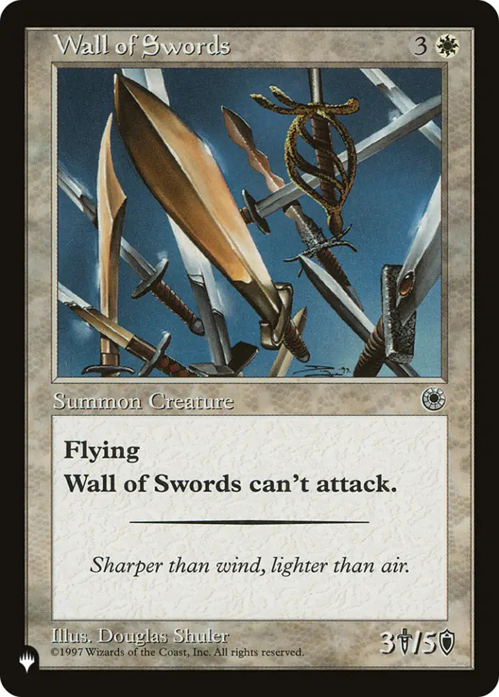 Wall of Swords [The List] - MTG Single