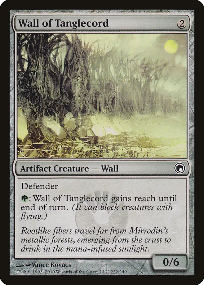 Wall of Tanglecord [Scars of Mirrodin] - MTG Single