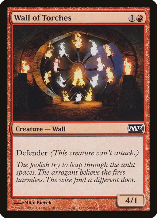 Wall of Torches [Magic 2012] - MTG Single