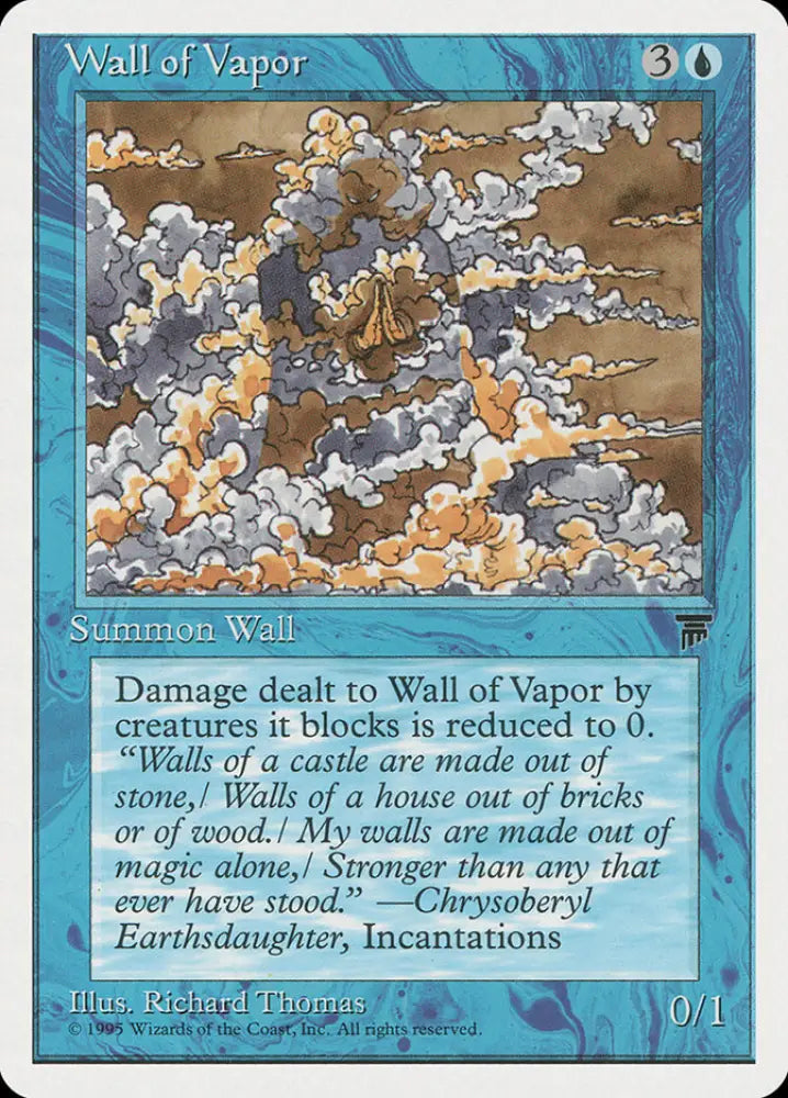 Wall of Vapor [Chronicles] - MTG Single