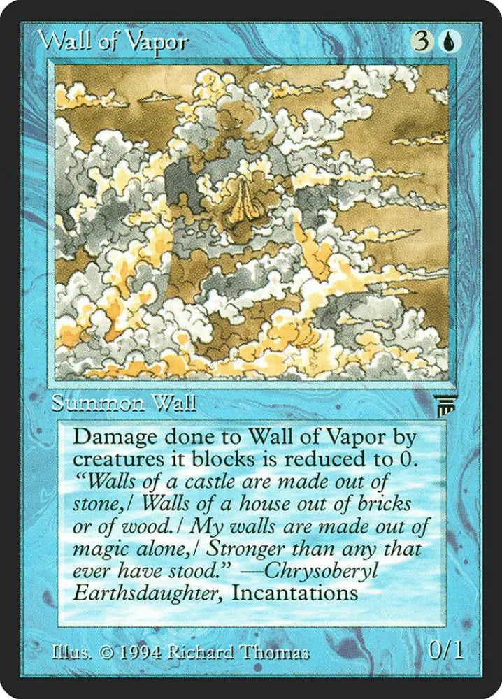 Wall of Vapor [Legends] - MTG Single