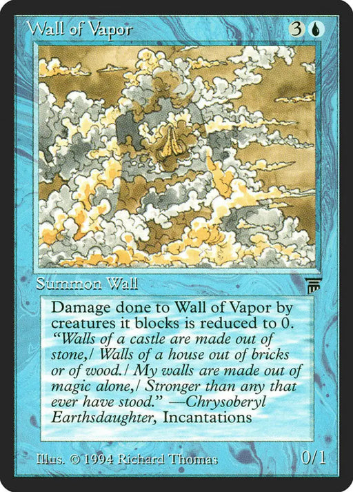 Wall of Vapor [Legends] - MTG Single