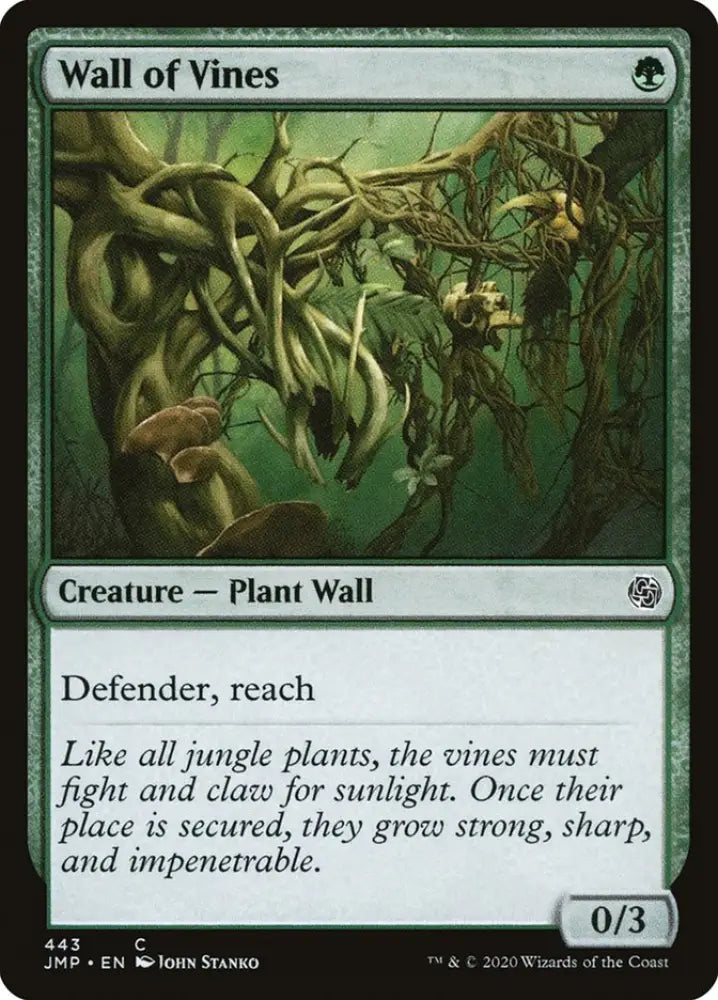 Wall of Vines [Jumpstart] - MTG Single