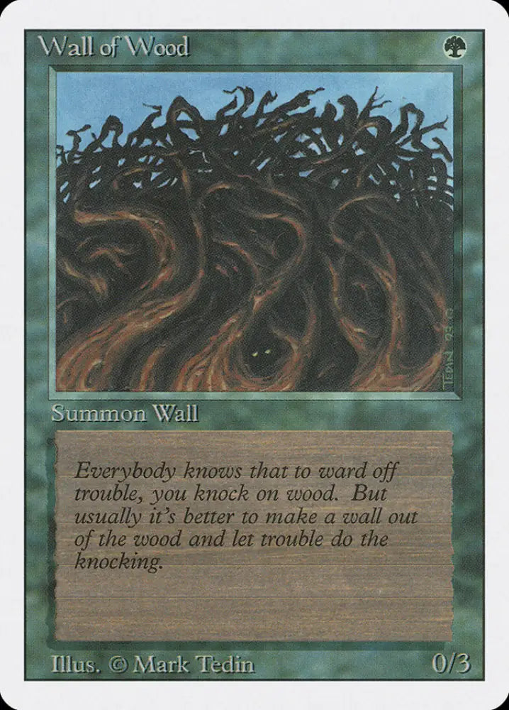 Wall of Wood [Revised Edition] - MTG Single