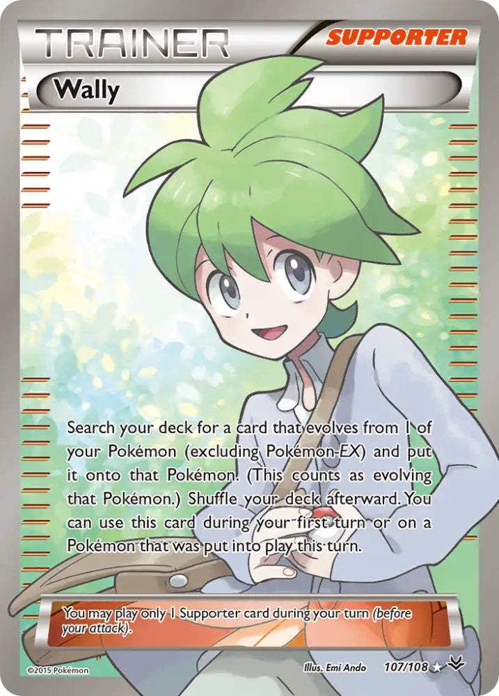 Wally (107/108) [XY: Roaring Skies] - Pokemon Single