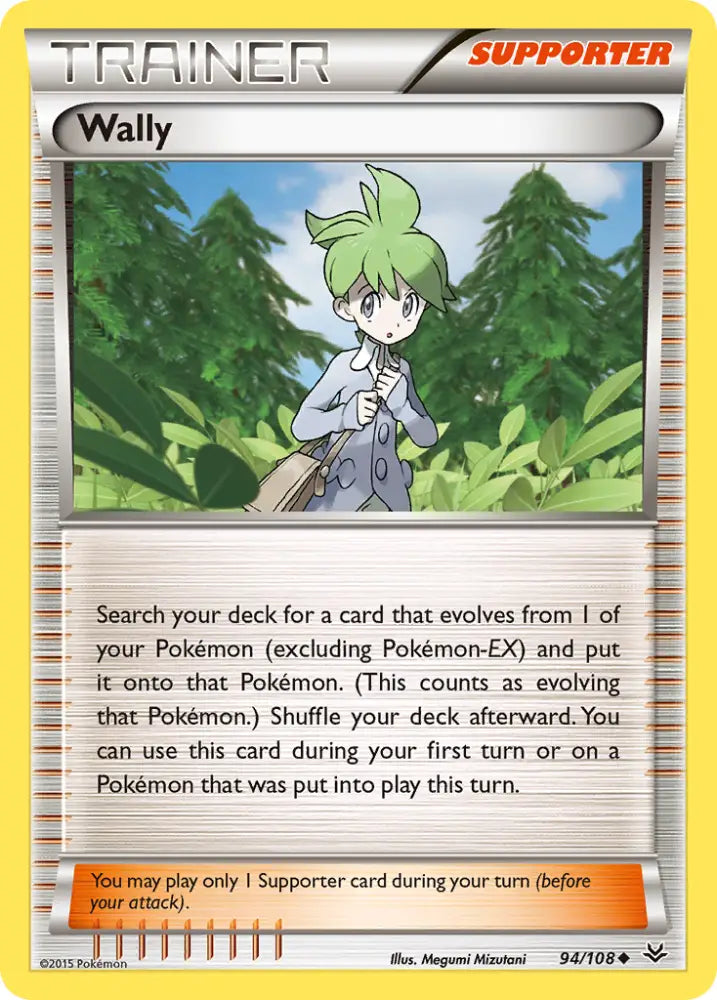 Wally (94/108) [XY: Roaring Skies] - Pokemon Single