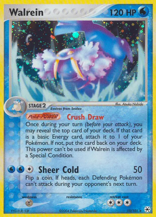 Walrein (15/101) [EX: Hidden Legends] - Pokemon Single