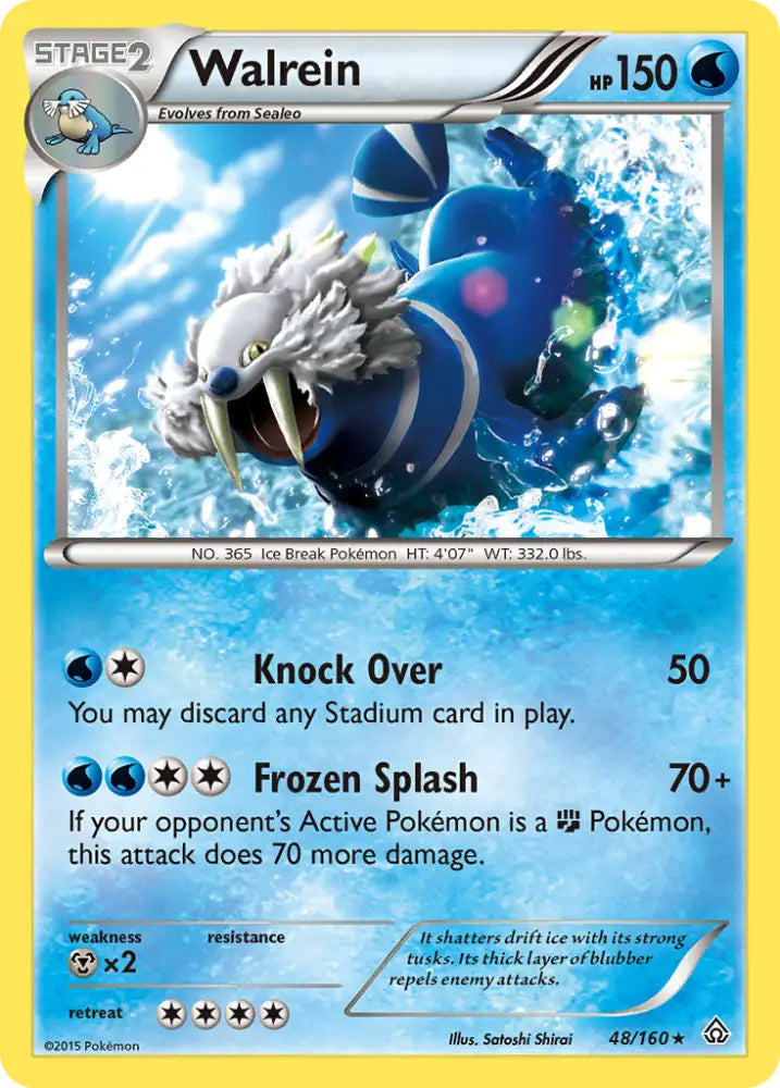 Walrein (48/160) [XY: Primal Clash] - Pokemon Single