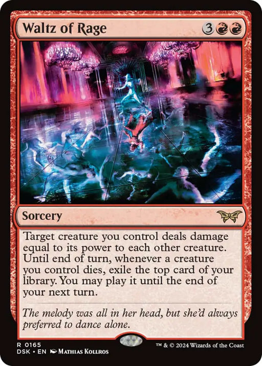 Waltz of Rage [Duskmourn: House of Horror] - MTG Single