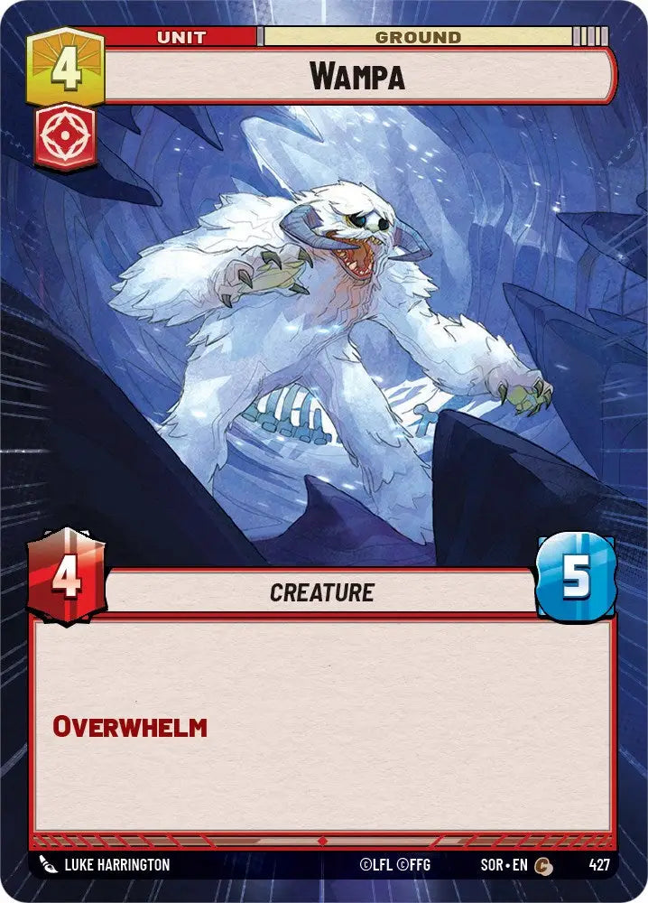 Wampa (Hyperspace) (427) [Spark of Rebellion] - Star Wars: Unlimited Single