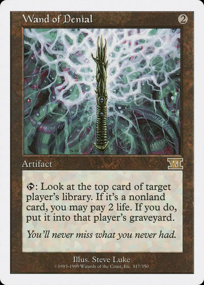 Wand of Denial [Classic Sixth Edition] - MTG Single