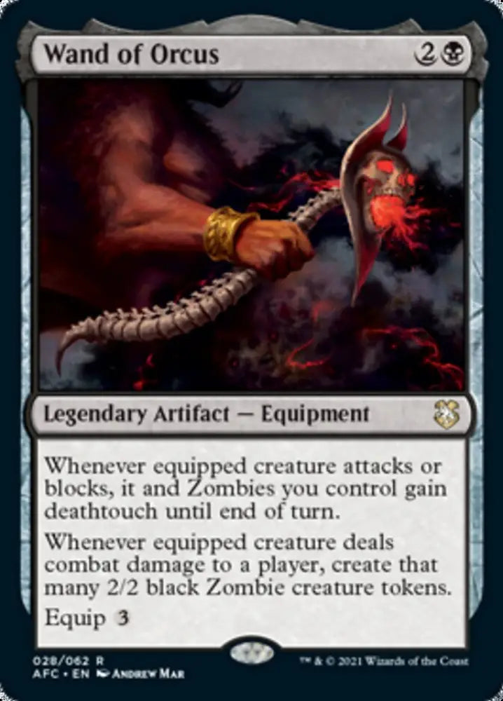 Wand of Orcus [Dungeons & Dragons: Adventures in the Forgotten Realms Commander] - MTG Single