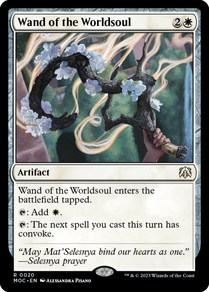 Wand of the Worldsoul [March of the Machine Commander] - MTG Single