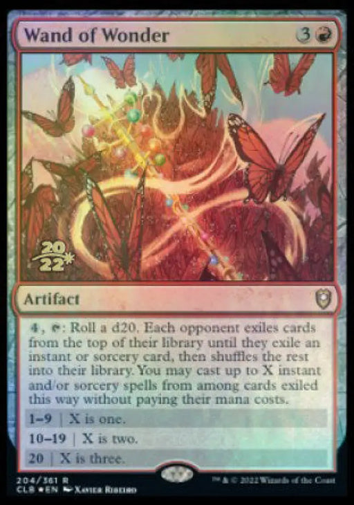 Wand of Wonder [Commander Legends: Battle for Baldur’s Gate Prerelease Promos] - MTG Single