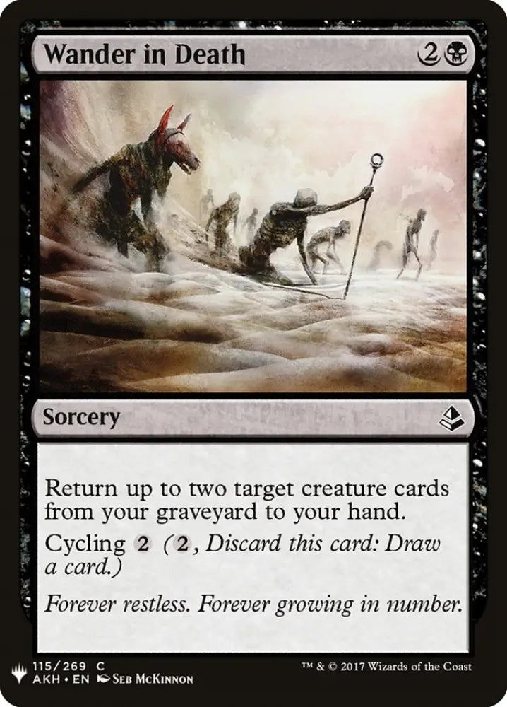 Wander in Death [Mystery Booster] - MTG Single
